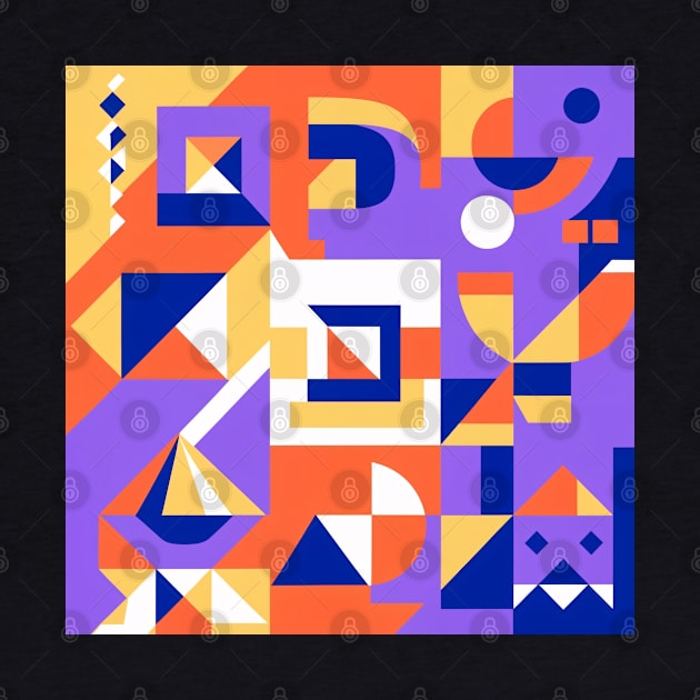 Geometric Abstract Art by SimpliPrinter